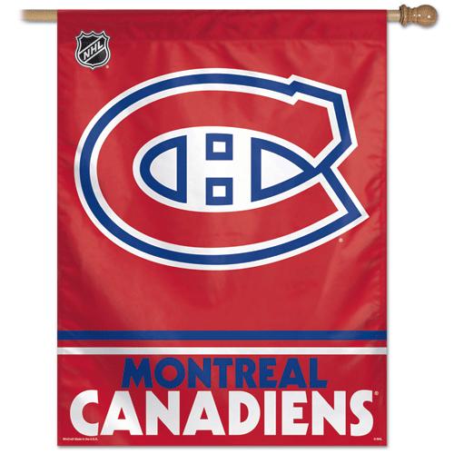 NHL Banner / vertical flag 67 x 92 cm Montreal Canadiens