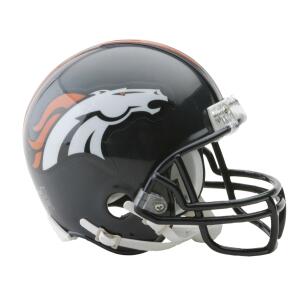 NFL Riddell Football Mini-Helm Denver Broncos