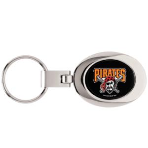 MLB Domed Premium Key Ring Pittsburgh Pirates