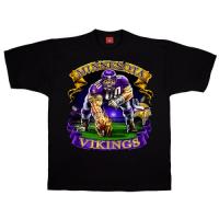 NFL T-shirt banner-design Minnesota Vikings L