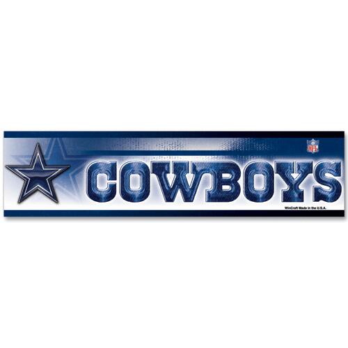 NFL Bumper-Sticker / Aufkleber Dallas Cowboys
