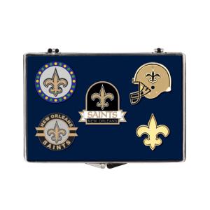 NFL cloisonne pins (5 pcs) New Orleans Saints