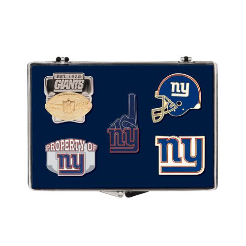 NFL Pin-Set / 5 Pins New York Giants