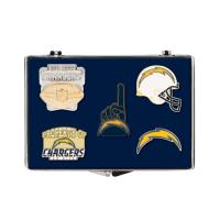 NFL Pin-Set / 5 Pins San Diego Chargers