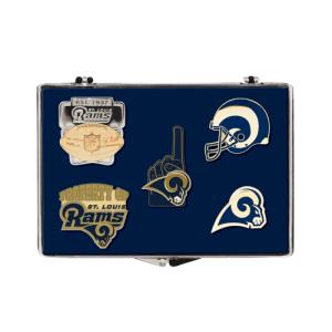 NFL cloisonne pins (5 pcs) St. Louis Rams