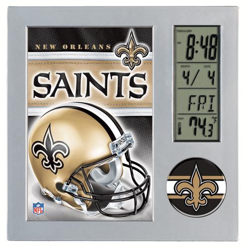 NFL Clock - Team Desk New Orleans Saints