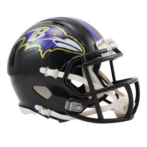 NFL Riddell Football Speed Mini Helm Baltimore Ravens