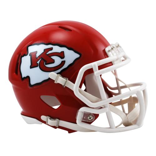 NFL Riddell Football Speed Mini Helm Kansas City Chiefs