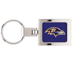 NFL domed premium key ring Baltimore Ravens