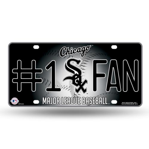 MLB #1 Fan License Plate Chicago White Sox