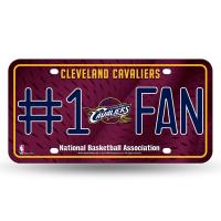 NBA #1 Fan US-Kennzeichen Metall-Schild Cleveland Cavaliers
