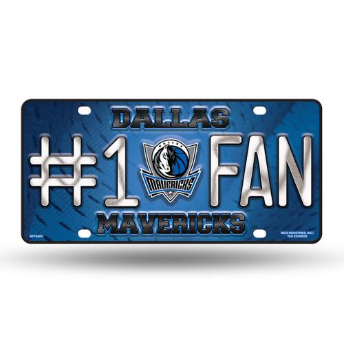 NBA #1 Fan License Plate Dallas Mavericks