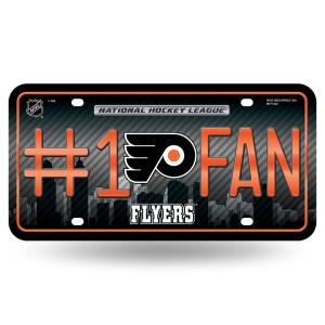 NHL #1 Fan US-Kennzeichen Metall-Schild Philadelphia Flyers