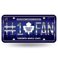 NHL #1 Fan US-Kennzeichen Metall-Schild Toronto Maple Leafs