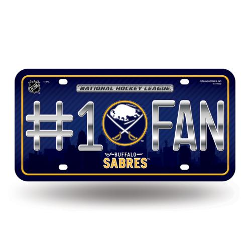 NHL #1 Fan License Plate Buffalo Sabres