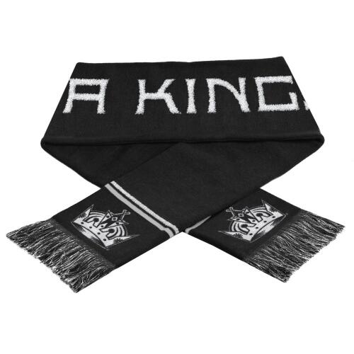 NHL Forever Collectibles METALLIC THREAD Scarf Los Angeles Kings