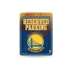 NBA Blechschild Parkschild 28 x 21 cm Golden State Warriors