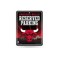 NBA Blechschild Parkschild 28 x 21 cm Chicago Bulls