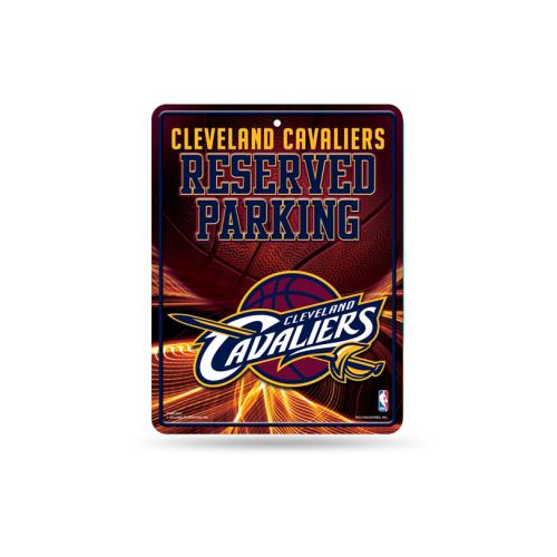 NBA Parking Sign RESERVED PARKING 28 x 21 cm Cleveland Cavaliers