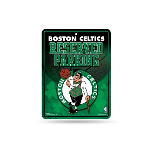 NBA Blechschild Parkschild 28 x 21 cm Boston Celtics