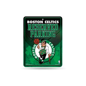 NBA Parking Sign RESERVED PARKING 28 x 21 cm Boston Celtics