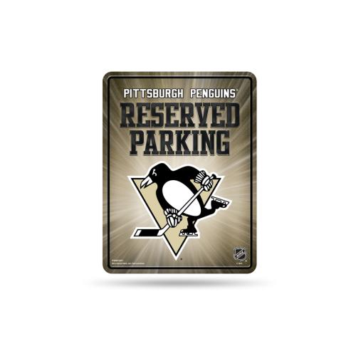 NHL Parking Sign RESERVED PARKING 28 x 21 cm Pittsburgh Penguins