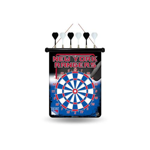 NHL Magnetic Dartboard with 6 Darts included New York Rangers