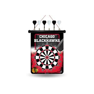 NHL Magnetic Dartboard with 6 Darts included Chicago...