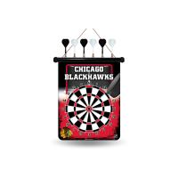 NHL Magnetic Dartboard with 6 Darts included Chicago Blackhawks