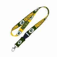 NFL Schlüsselband Lanyard 25 mm breit Green Bay Packers