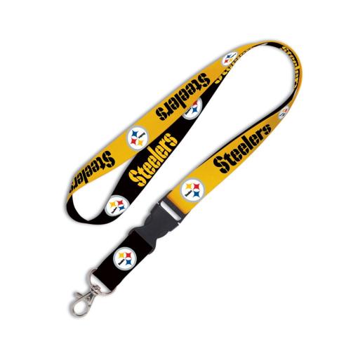 NFL Schlüsselband Lanyard 25 mm breit Pittsburgh Steelers