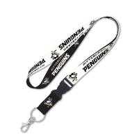 NHL Schlüsselband Lanyard 25 mm breit Pittsburgh Penguins