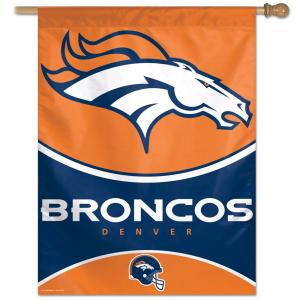 NFL Banner / vertical flag 67 x 92 cm Denver Broncos