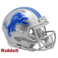 NFL Riddell Football Speed Mini Helm Detroit Lions