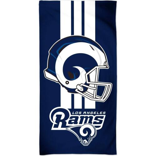 NFL Licensed Beach Towel Los Angeles Rams