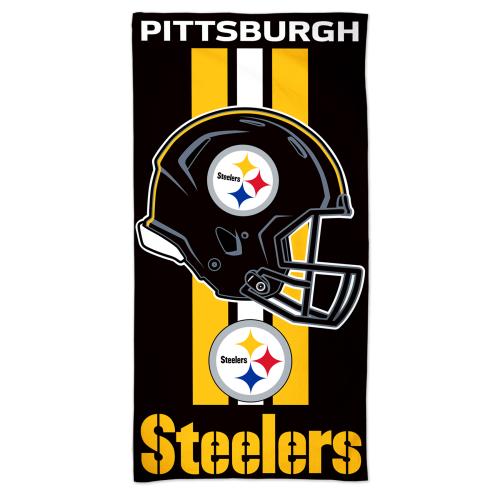 NFL Licensed Beach Towel Pittsburgh Steelers