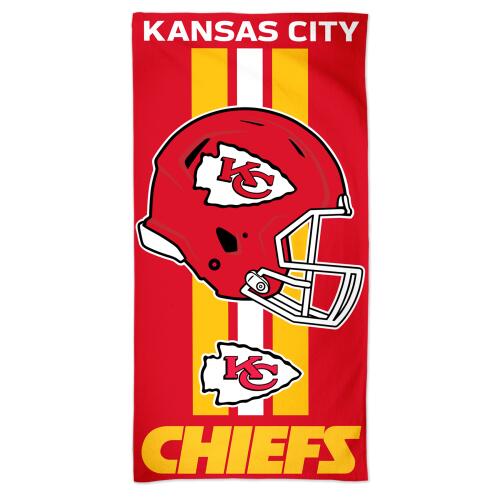 NFL Licensed Beach Towel Kansas City Chiefs