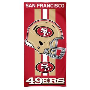 NFL Licensed Beach Towel San Francisco 49ers