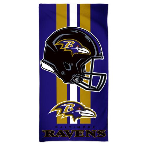 NFL Strandtuch 150x75 cm Baltimore Ravens