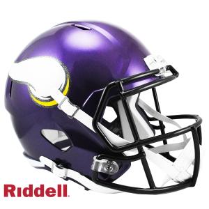 NFL Riddell Speed Replica Full-Size-Helm Minnesota Vikings