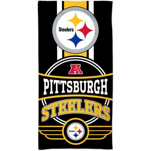 NFL Strandtuch 150x75 cm Pittsburgh Steelers