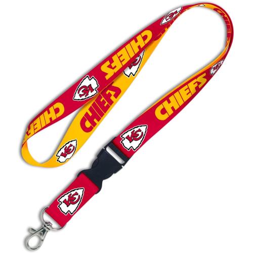 NFL Schlüsselband Lanyard 25 mm breit Kansas City Chiefs