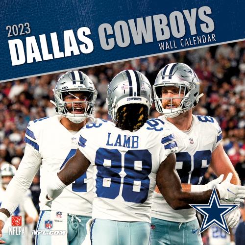NFL Kalender Wandkalender 2023 30x60cm Dallas Cowboys