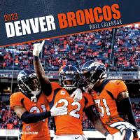 NFL Kalender Wandkalender 2023 30x60cm Denver Broncos