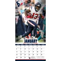 NFL Kalender Wandkalender 2023 30x60cm Houston Texans