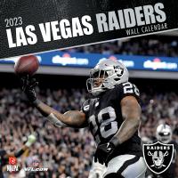 NFL Kalender Wandkalender 2023 30x60cm Las Vegas Raiders