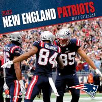 NFL Kalender Wandkalender 2023 30x60cm New England Patriots