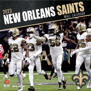 NFL Kalender Wandkalender 2023 30x60cm New Orleans Saints