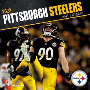 NFL Kalender Wandkalender 2023 30x60cm Pittsburgh Steelers