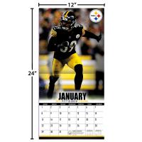 NFL Kalender Wandkalender 2023 30x60cm Pittsburgh Steelers